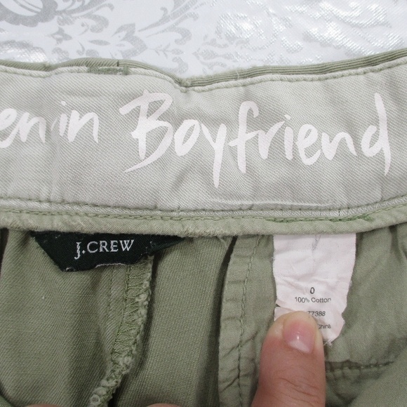 J.CREW Broken In Boyfriend Shorts. Size 0 - Picture 6 of 6